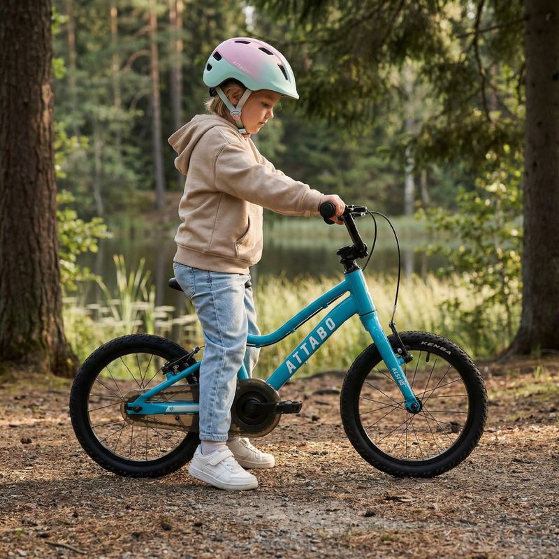 Children's bicycle ATTABO EASE 16" 7.3 kg turquoise 6