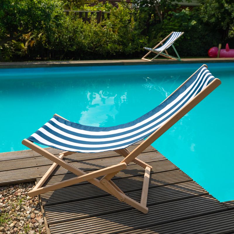 Tourist deck chair KADVA LSA00780 blue 6