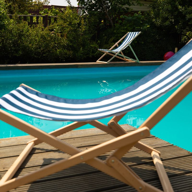 Tourist deck chair KADVA LSA00780 blue 7