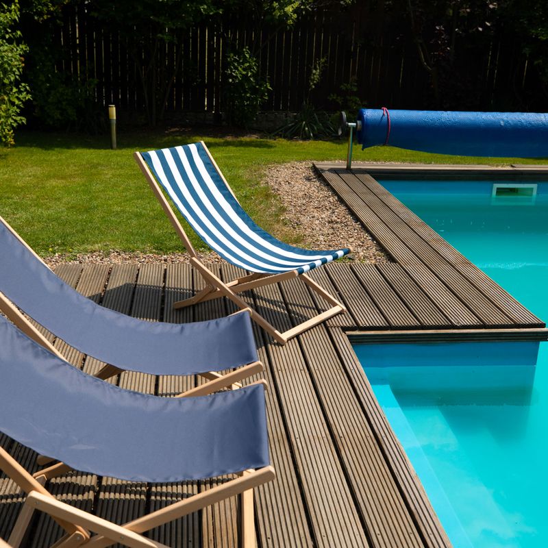 Tourist deck chair KADVA LSA00780 blue 8