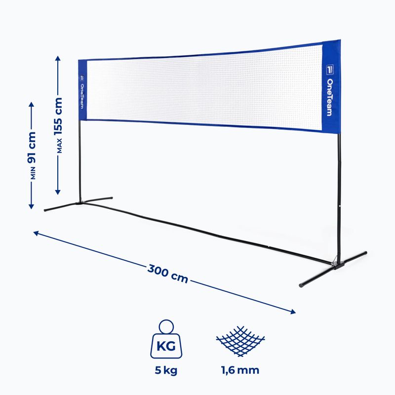 OneTeam multifunctional net blue OT-BN3 2