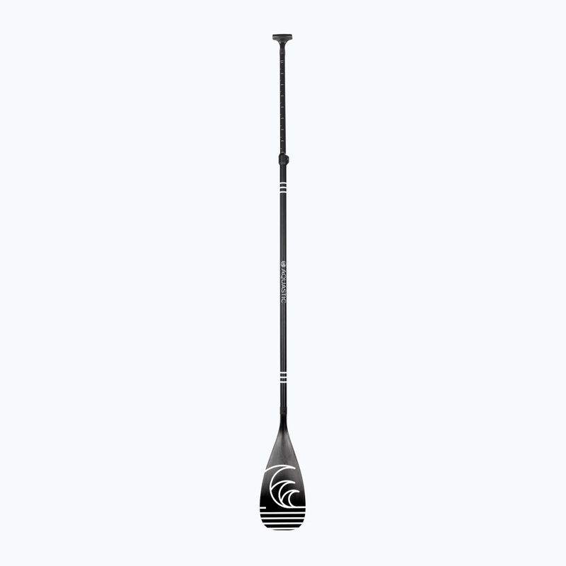 SUP 2-piece paddle AQUASTIC 170-220 cm black AQS-SPD003