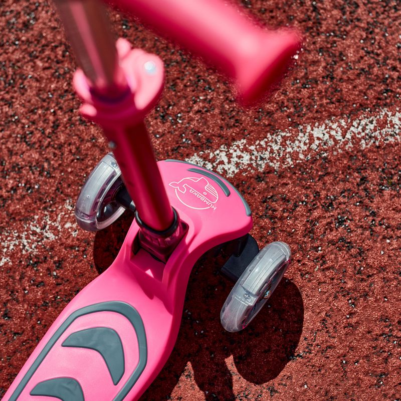 HUMBAKA Mini T children's three-wheeled scooter pink HBK-S6T 13