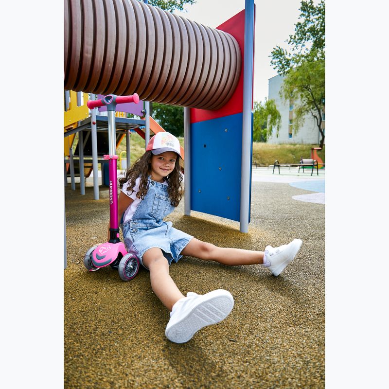 HUMBAKA Mini T children's three-wheeled scooter pink HBK-S6T 15