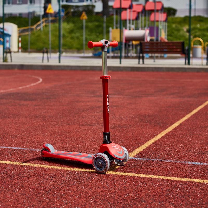 HUMBAKA Mini T children's three-wheeled scooter red HBK-S6T 4