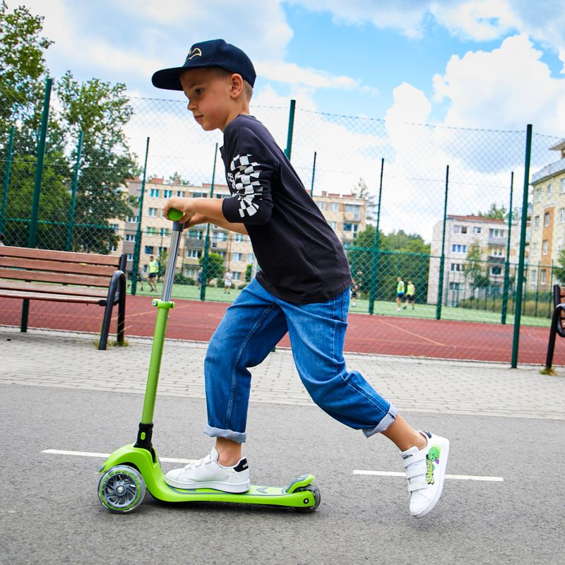 HUMBAKA Mini T children's three-wheeled scooter green HBK-S6T 4