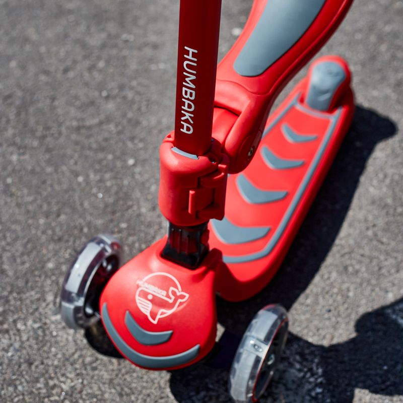 HUMBAKA Mini Y children's three-wheeled scooter red HBK-S6Y 17