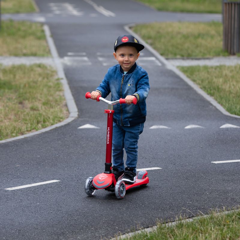 HUMBAKA Mini Y children's three-wheeled scooter red HBK-S6Y 19