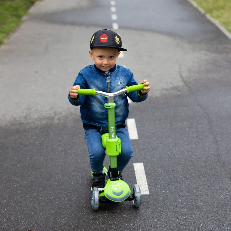 Children's tricycle scooter HUMBAKA Mini Y green HBK-S6Y 8