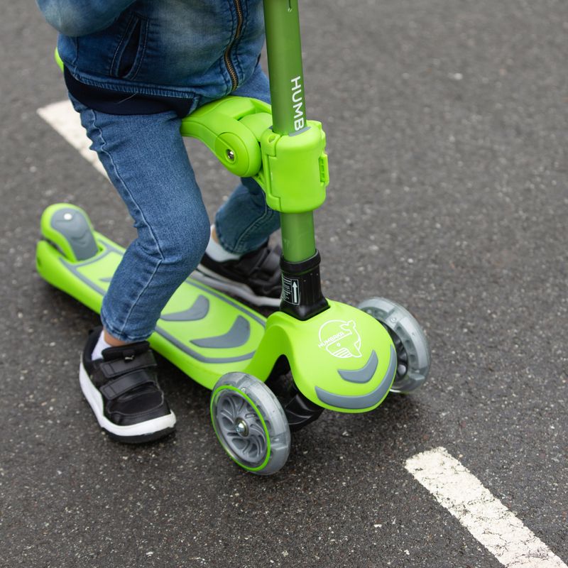 Children's tricycle scooter HUMBAKA Mini Y green HBK-S6Y 7