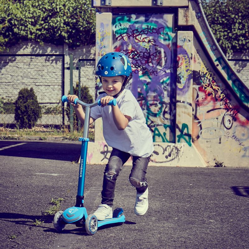 HUMBAKA Mini Y children's three-wheeled scooter blue HBK-S6Y 4