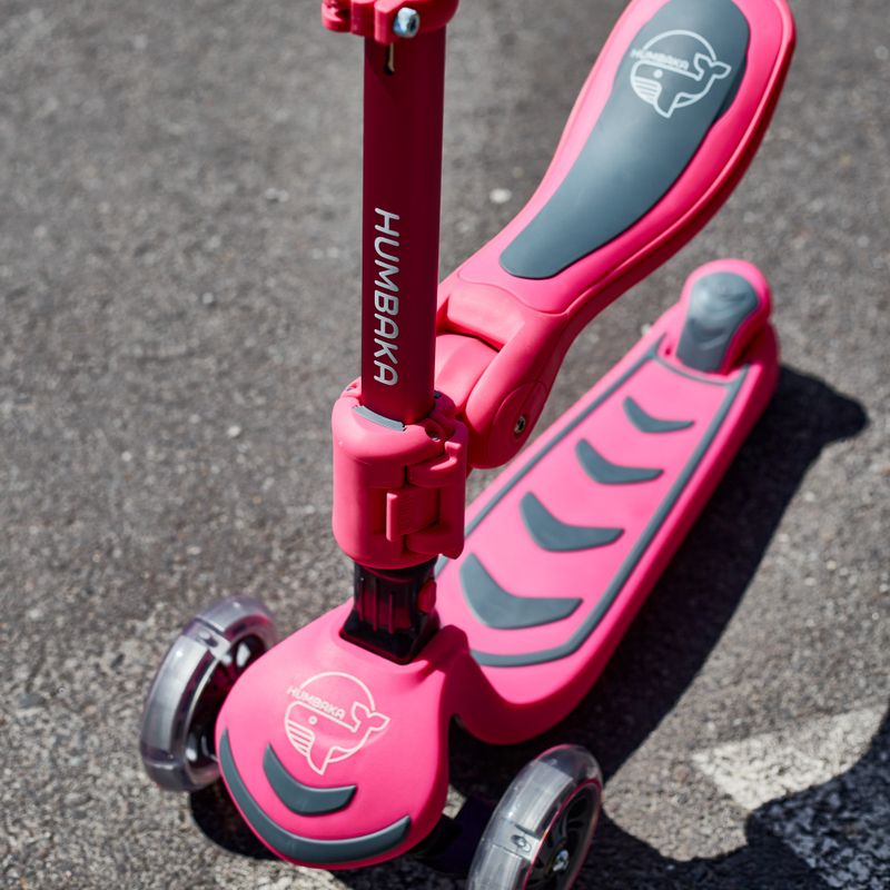 HUMBAKA Mini Y children's three-wheeled scooter pink HBK-S6Y 8