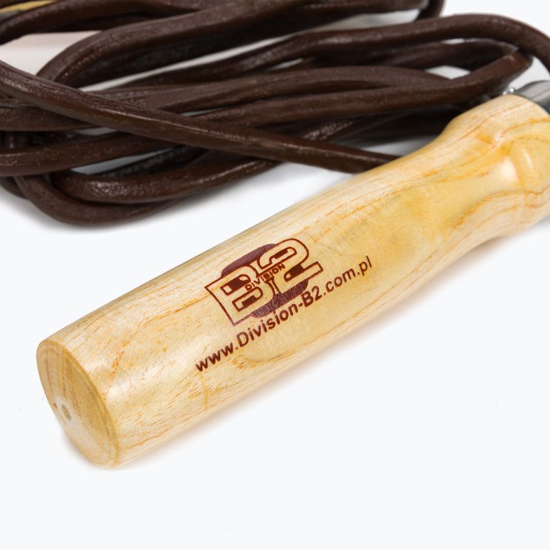 Skipping rope DIVISION B-2 black-brown DIV-JRL15 2