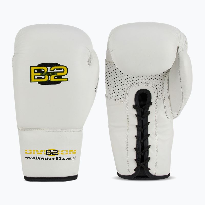 DIVISION B-2 boxing gloves DIV-PFG1500 Pro 3-Layer Foam white