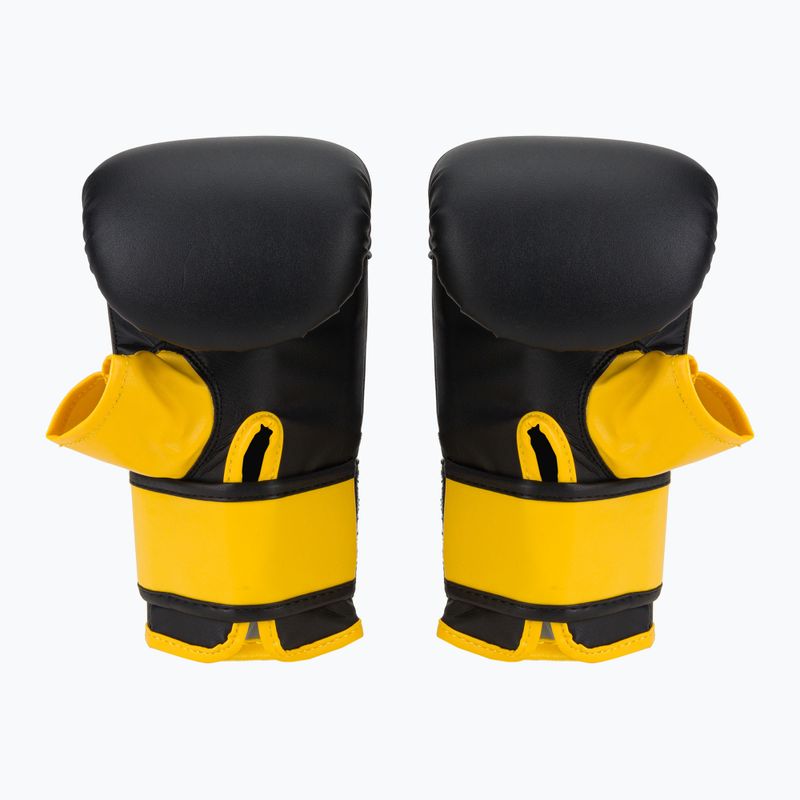 DIVISION B-2 instrument boxing gloves black and yellow DIV-BG03 2