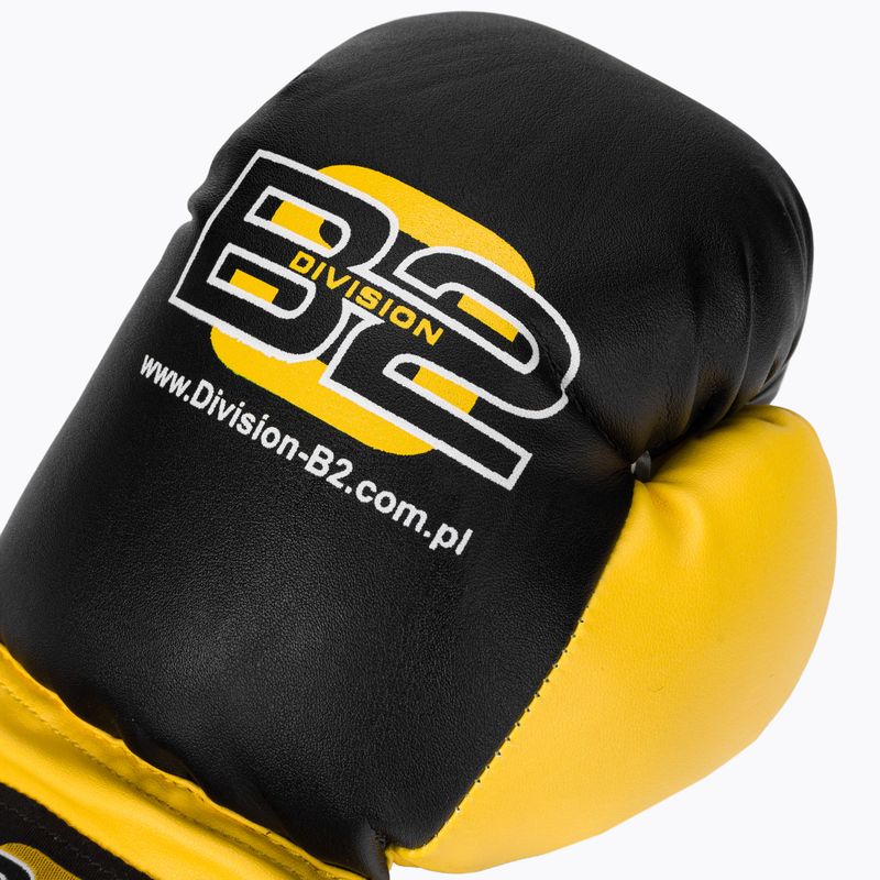 DIVISION B-2 children's boxing set 7kg bag + 6oz boxing gloves black DIV-JBS0002 7