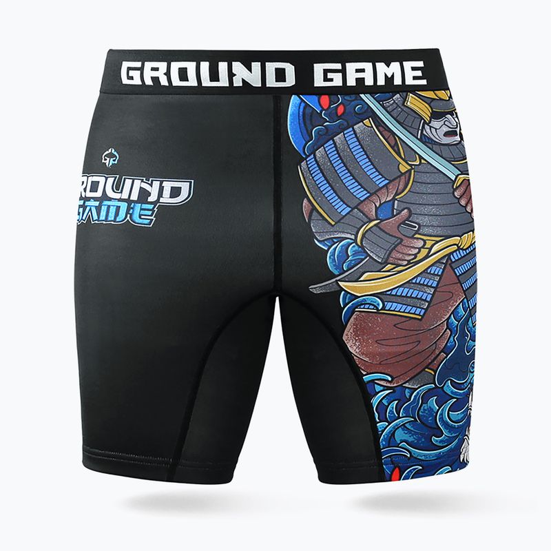 Ground Game Vale Tudo Yokai 3.0 men's training shorts black/multicolour