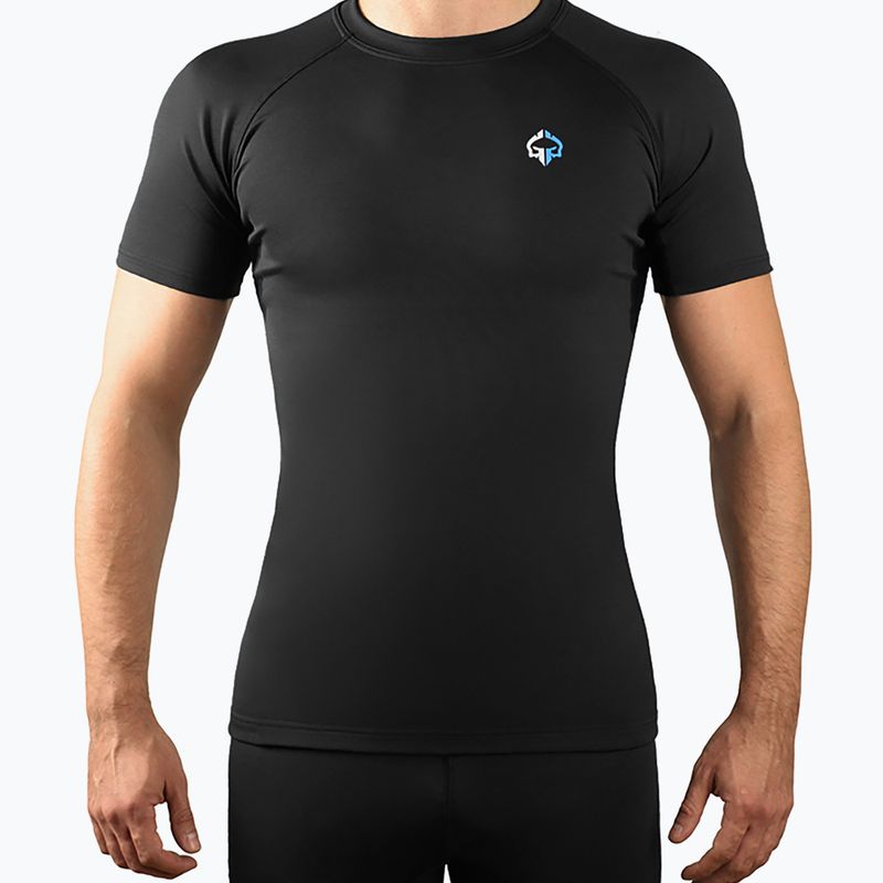 Men's Ground Game Essential rashguard black 22RASHESLOGOSS