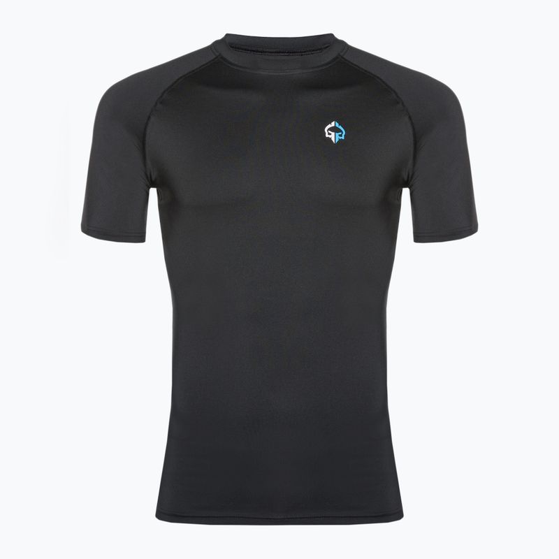 Men's Ground Game Essential rashguard black 22RASHESLOGOSS 4