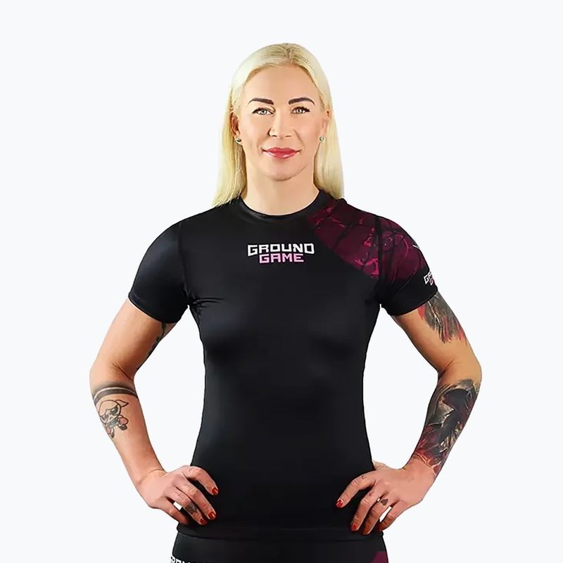Women's Ground Game Tsuru Warrior multicolour Rashguard