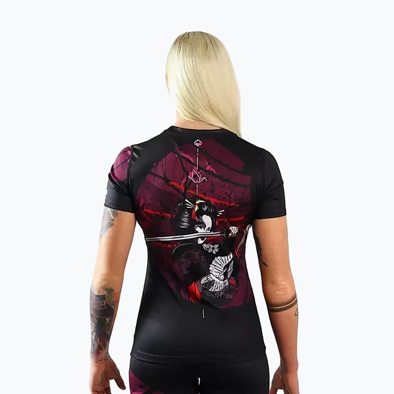 Women's Ground Game Tsuru Warrior multicolour Rashguard 2