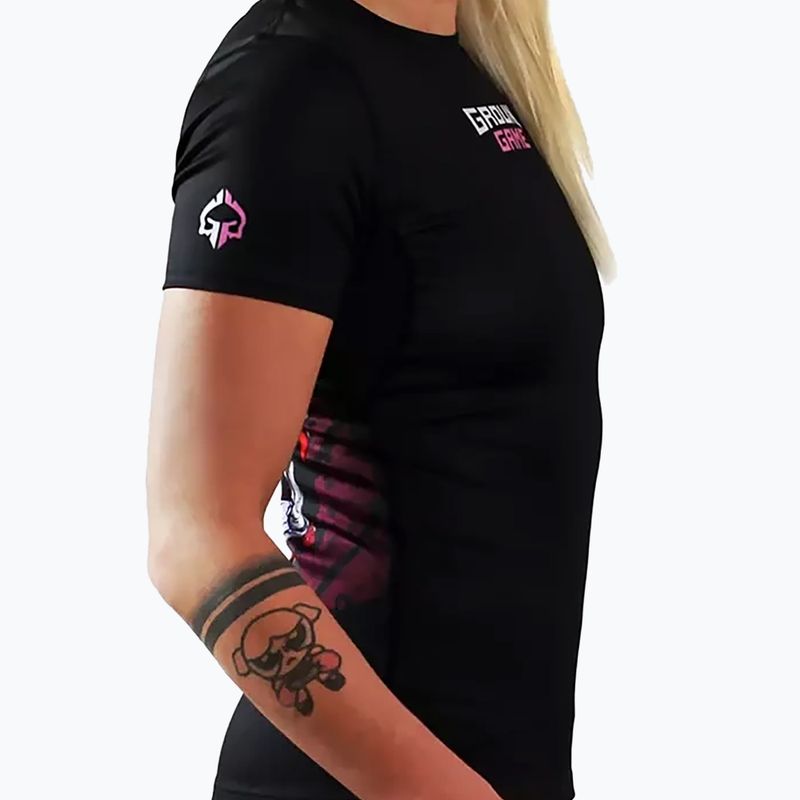 Women's Ground Game Tsuru Warrior multicolour Rashguard 4