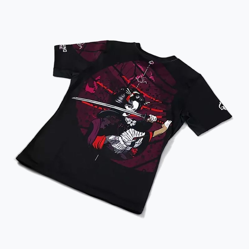 Women's Ground Game Tsuru Warrior multicolour Rashguard 5