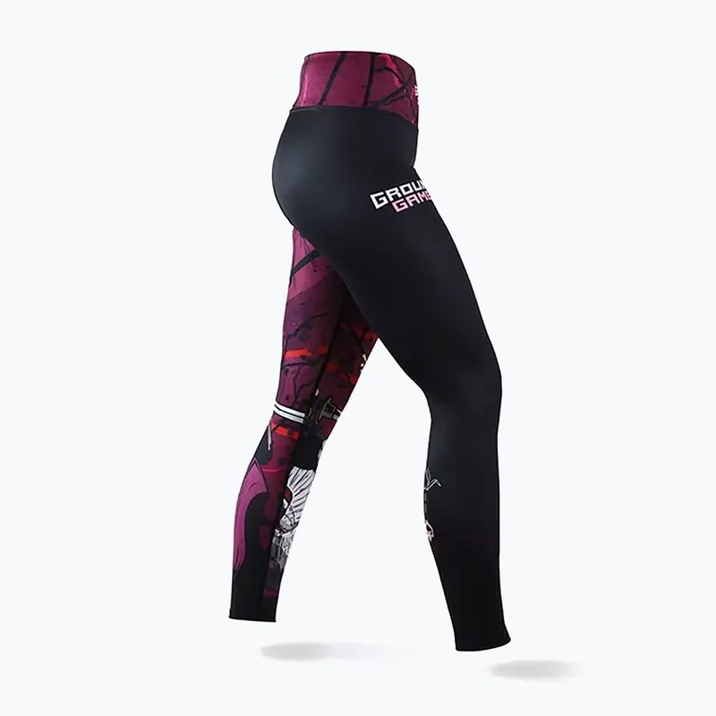 Ground Game Tsuru Warrior women's training leggings multicolour 4