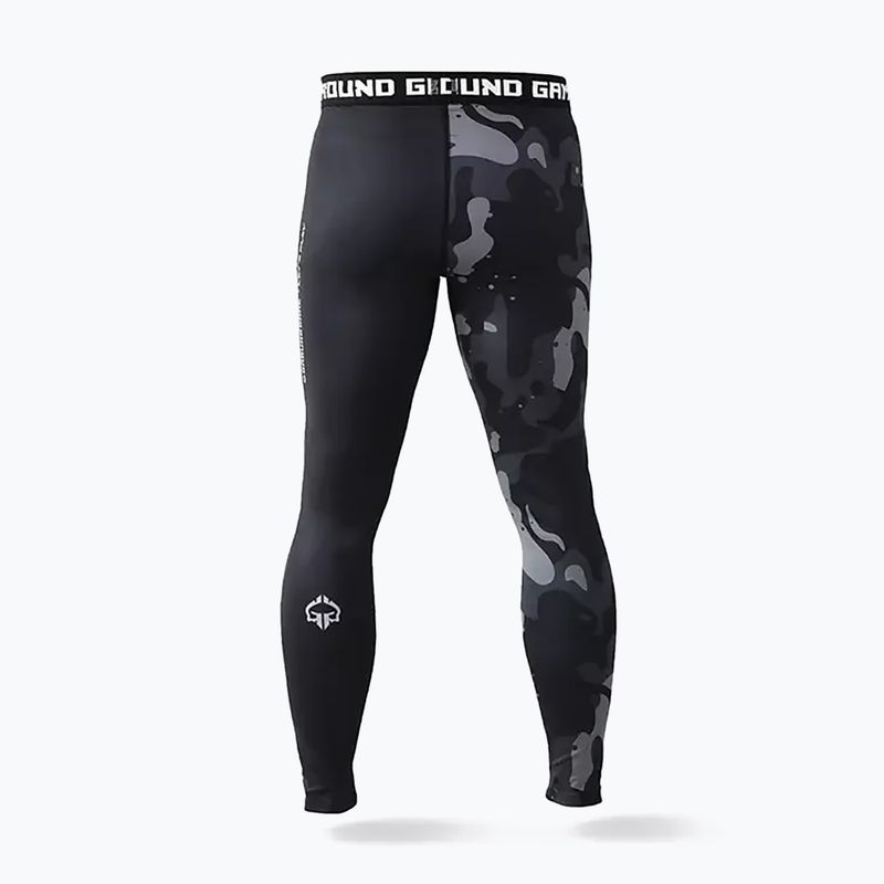 Men's Ground Game Moro 4.0 MMA leggings grey 22LEGGMORO4GRY 3