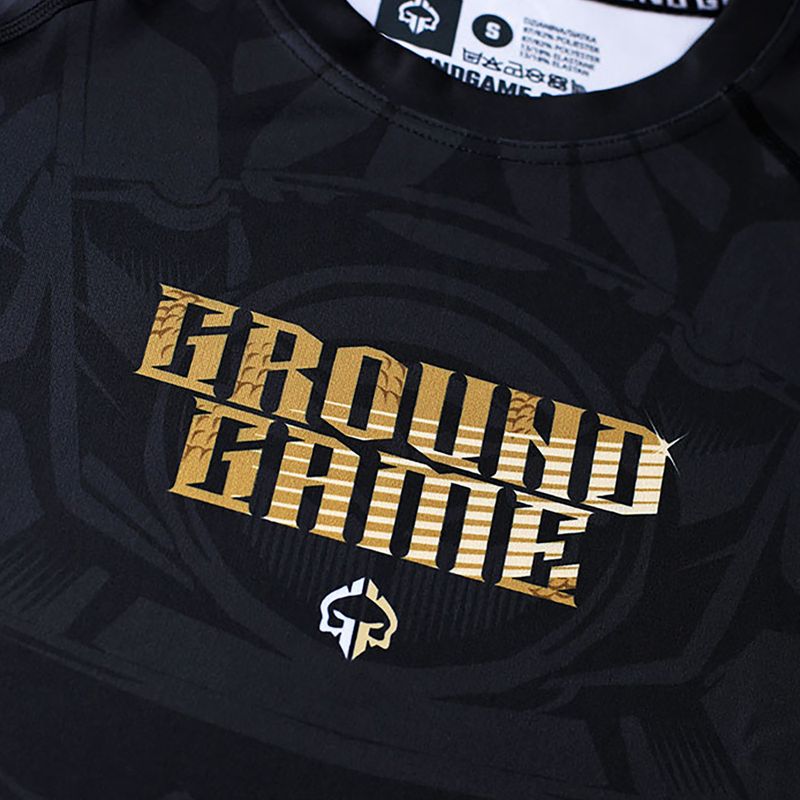 Ground Game Oni Samurai men's rashguard black 22RASHSSSAM3 5