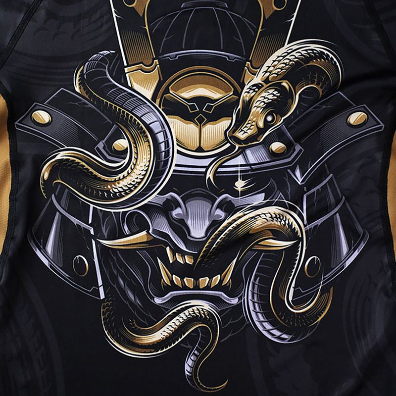 Ground Game Oni Samurai men's rashguard black 22RASHSSSAM3 6