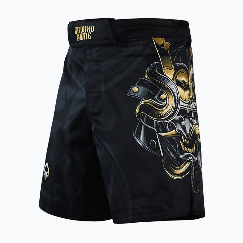 Men's Ground Game MMA shorts Oni Samurai black 22SHORMMASAM3 2