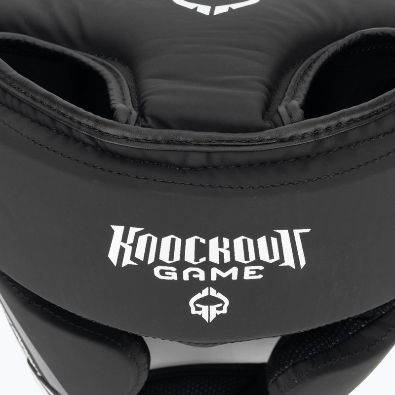 Ground Game Big Typo boxing helmet black 4