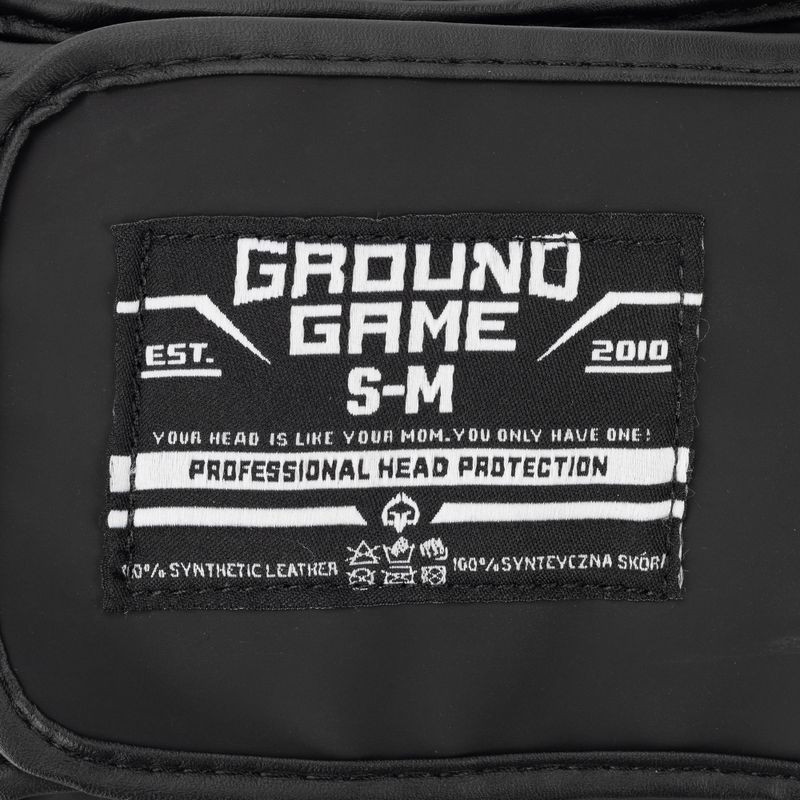 Ground Game Big Typo boxing helmet black 5