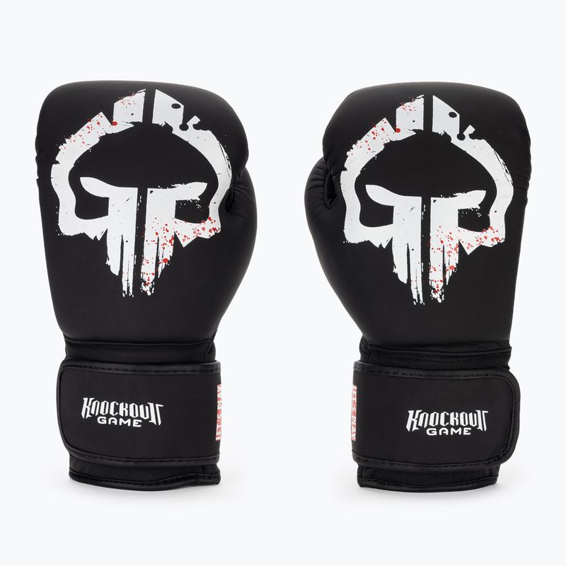 Ground Game Skullz boxing gloves black 2