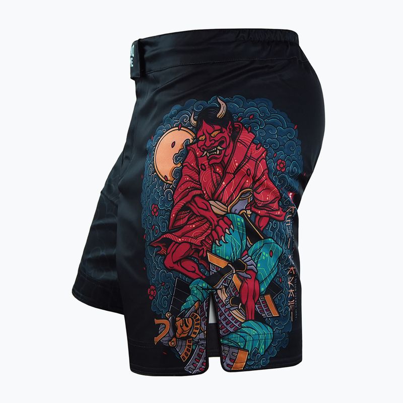 Ground Game men's MMA Ashi Garami multicolour training shorts 3