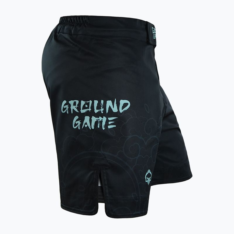 Ground Game men's MMA Ashi Garami multicolour training shorts 4