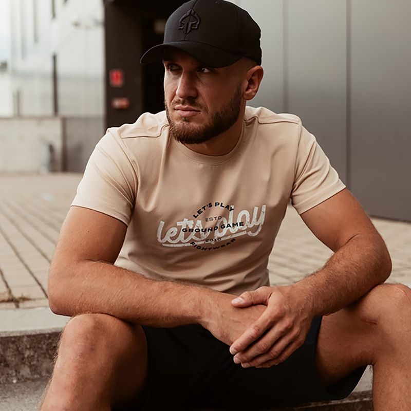 Men's Ground Game Play T-shirt brown 6