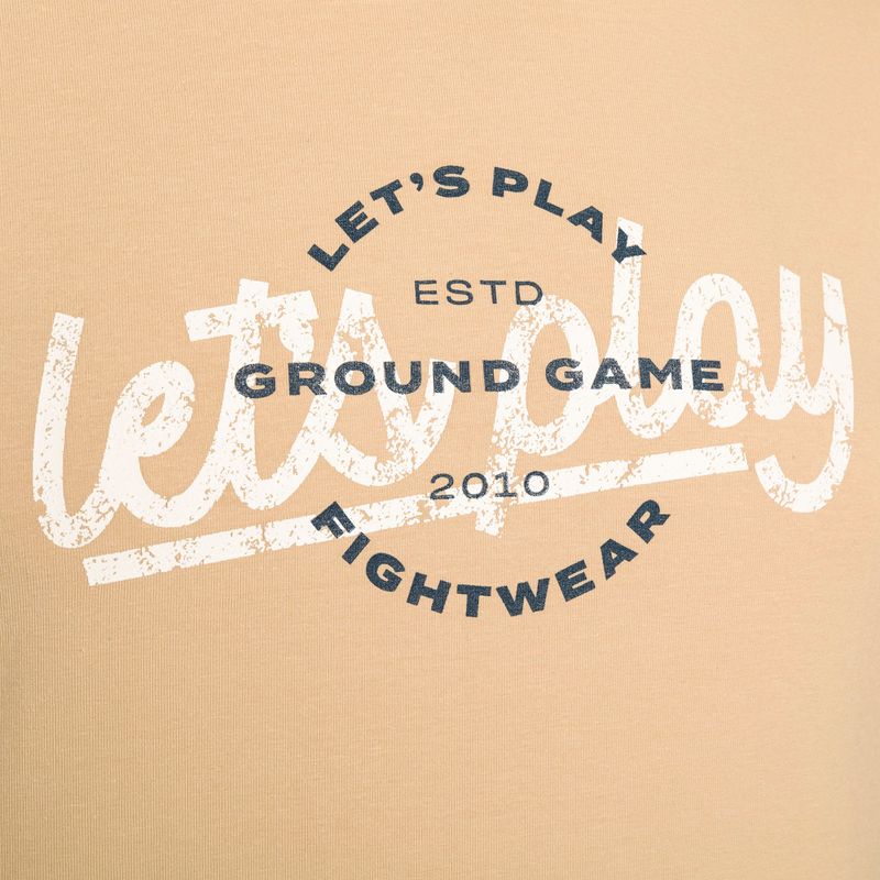 Men's Ground Game Play T-shirt brown 4