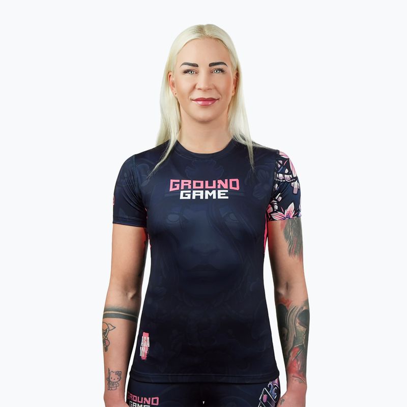 Ground Game women's Rashguard Asami multicolour