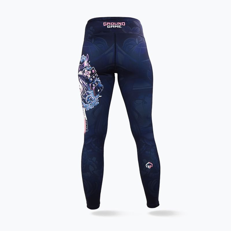 Women's training leggings Ground Game Asami multicolor 2