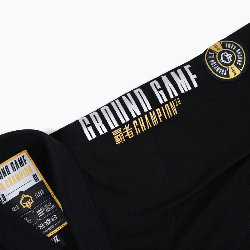 GI for Brazilian jiu-jitsu Ground Game Champion 3.0 black 17