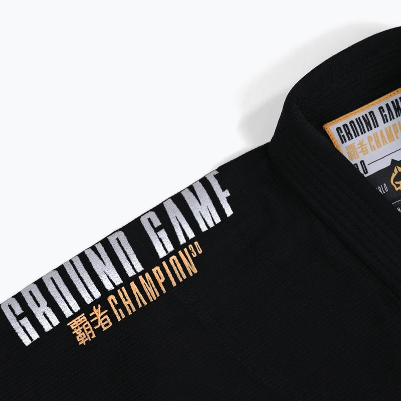 GI for Brazilian jiu-jitsu Ground Game Champion 3.0 black 18