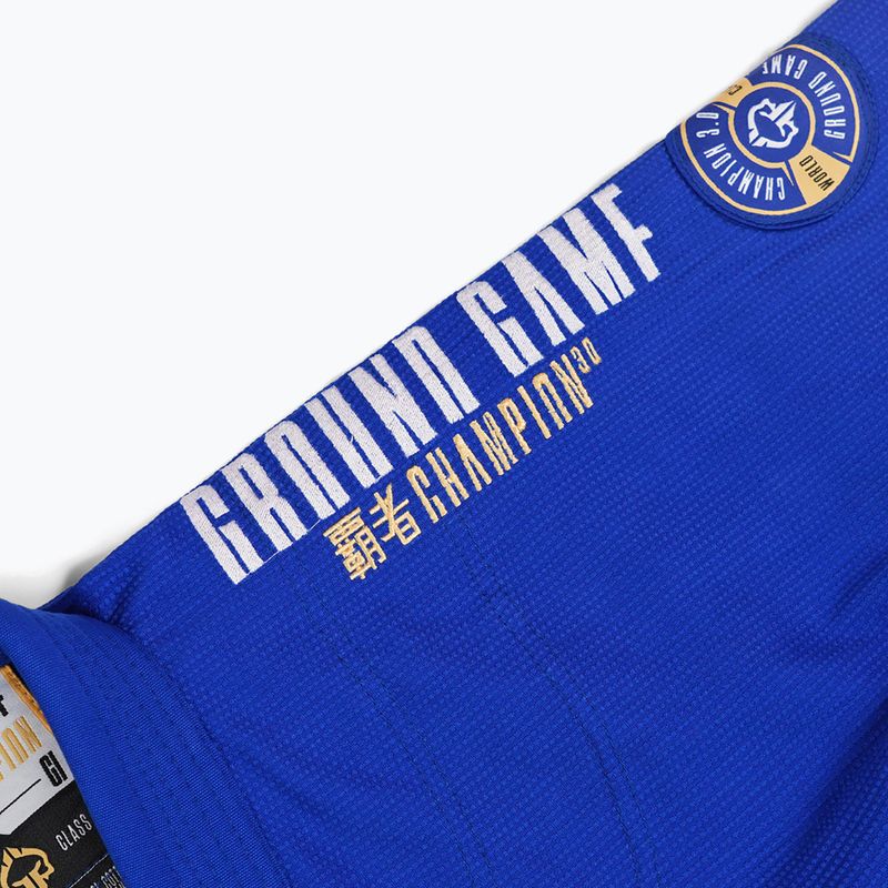 GI for Brazilian jiu-jitsu Ground Game Champion 3.0 blue 15