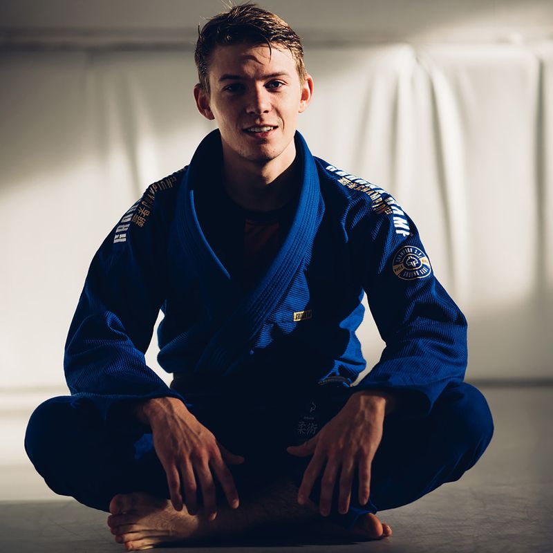 GI for Brazilian jiu-jitsu Ground Game Champion 3.0 blue 19