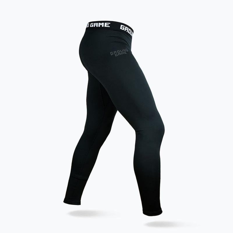 Ground Game Athletic Shadow Black training leggings 3