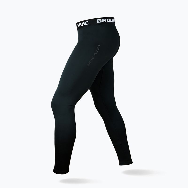 Ground Game Athletic Shadow Black training leggings 4