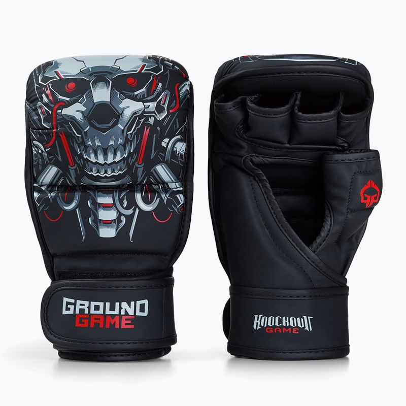 MMA Ground Game Android multicolour sparring gloves