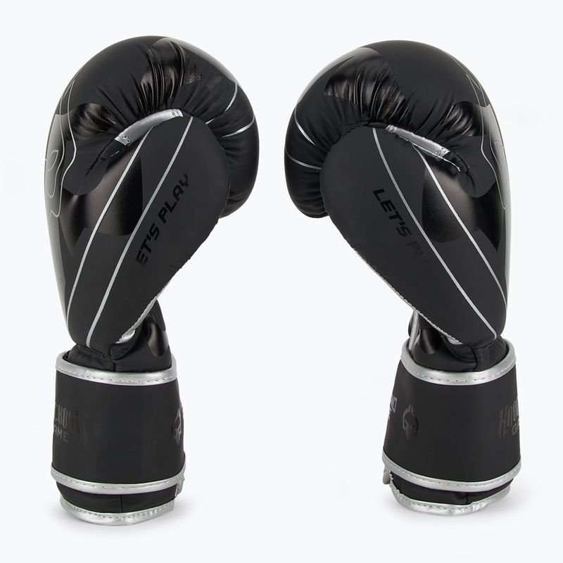 Ground Game Logo 3.0 boxing gloves black 4