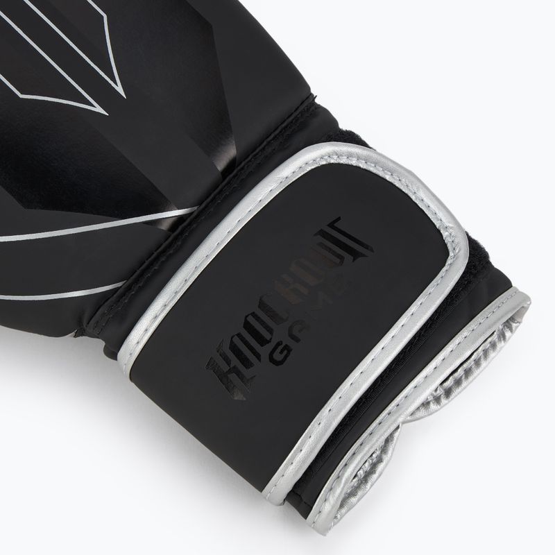 Ground Game Logo 3.0 boxing gloves black 6